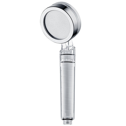 Pommeau de douche filtrant Purissea avec cartouche filtrante visible